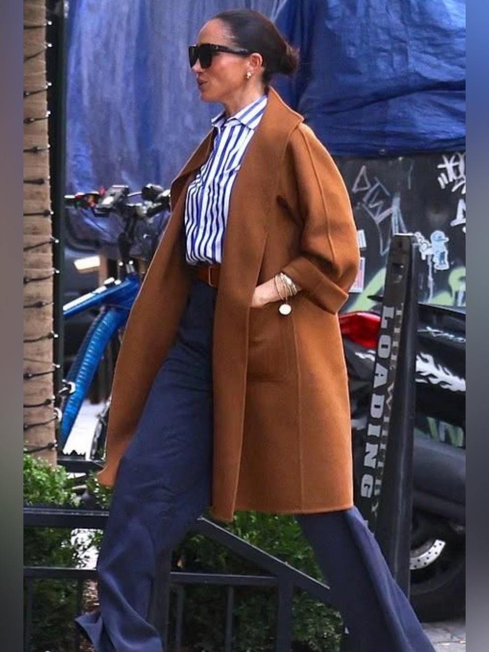 Max Mara “Lilia” Cashmere Coat in Tobacco ASO Meghan Markle Ultra Luxury